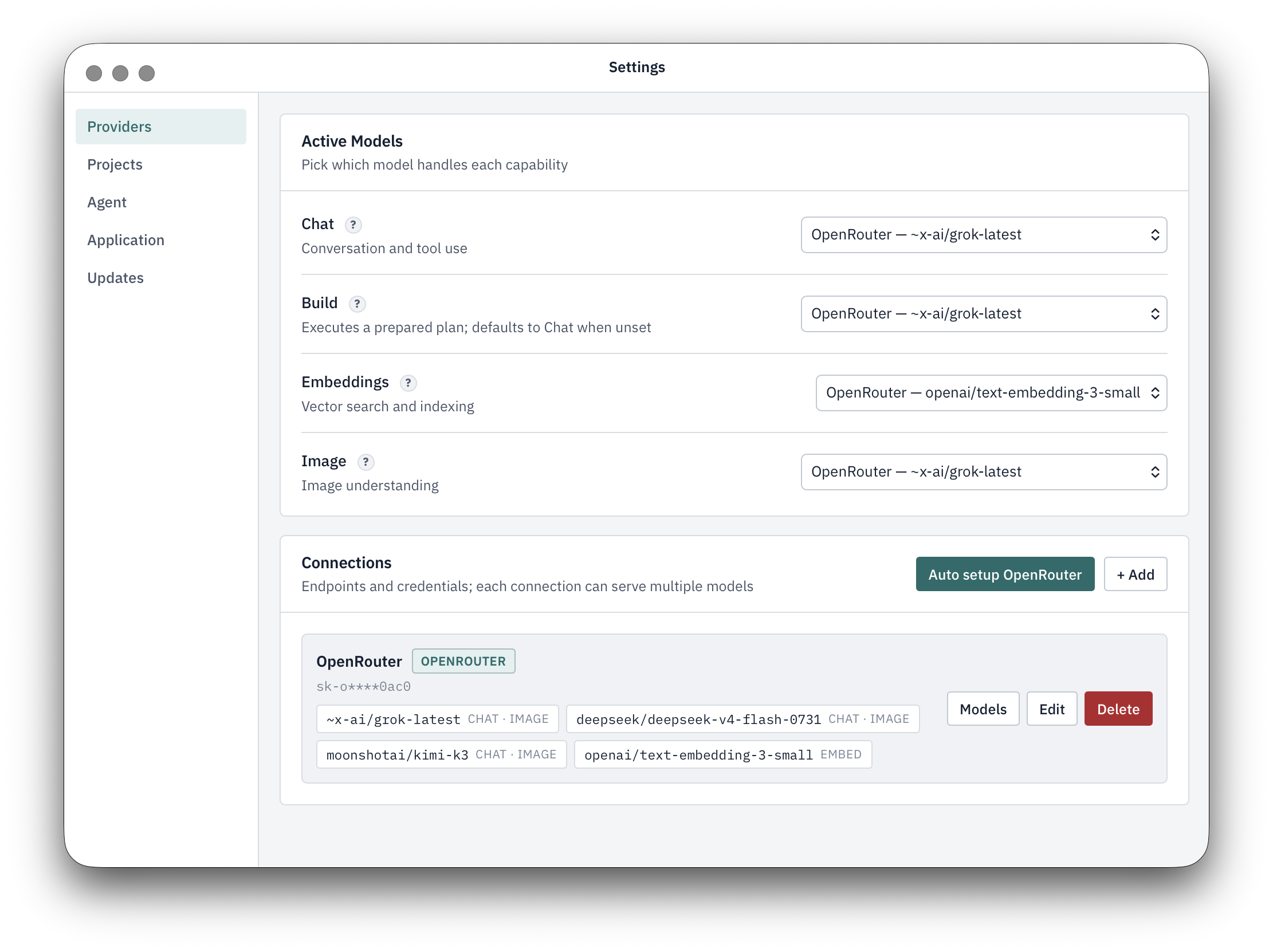 Providers and Active Models
